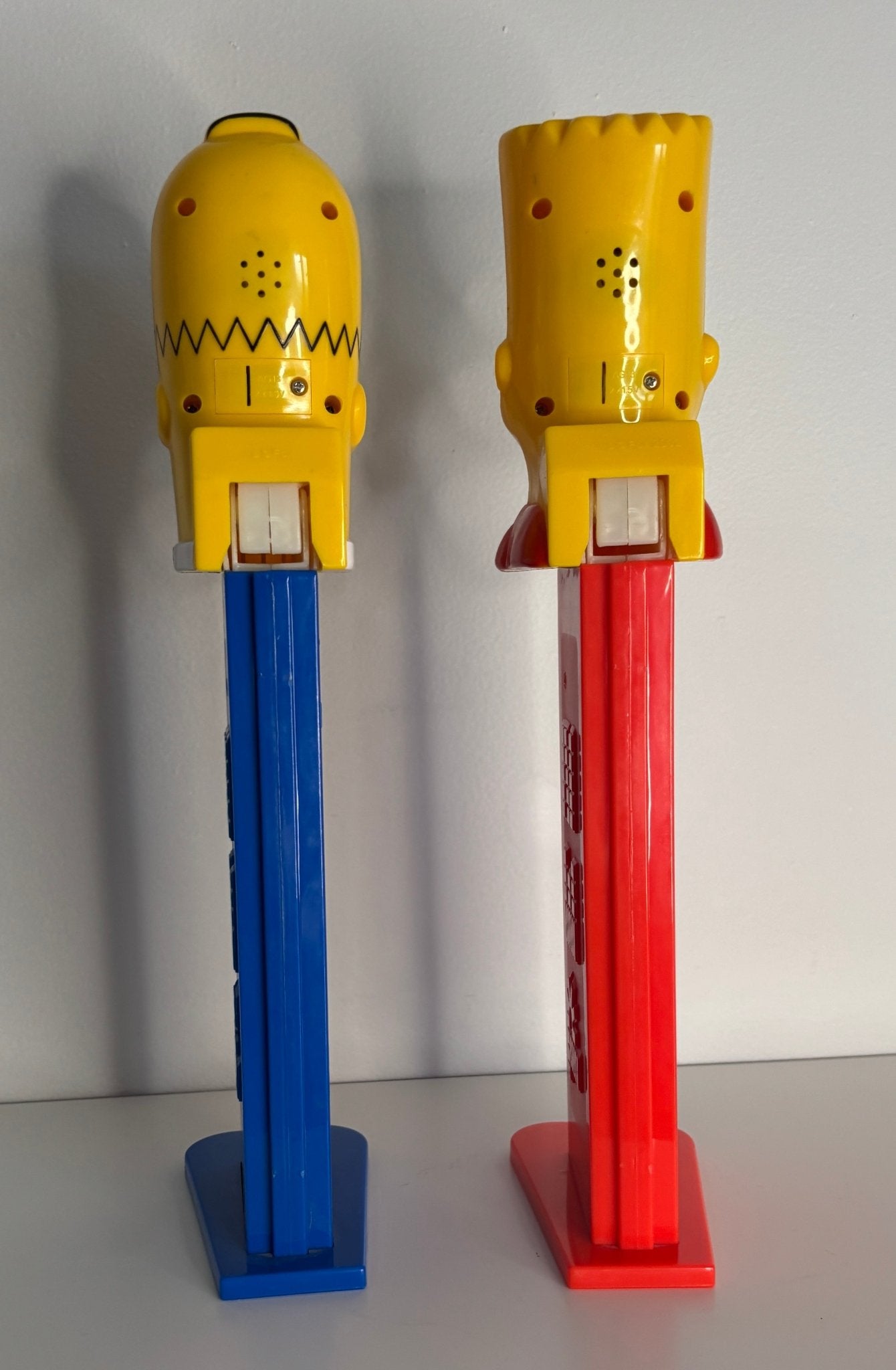 Bart and Homer Simpson Giant Talking Pez Dispensers