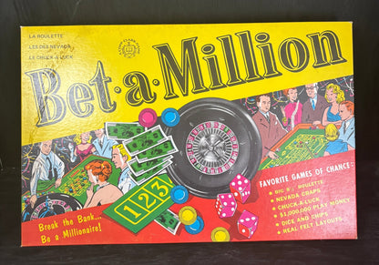 Bet a Million Vintage Board Game