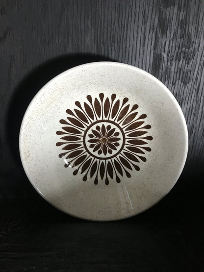 Biltons Brown Flower Pattern Soup Bowl