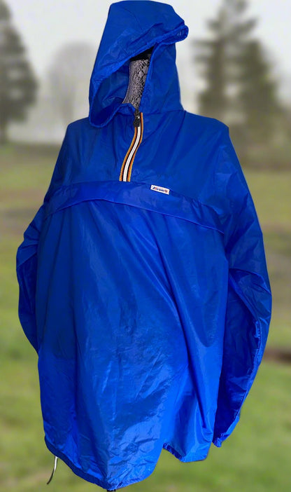 Blue K - Way 1/4 Zip Windbreaker Jacket Fanny Pouch