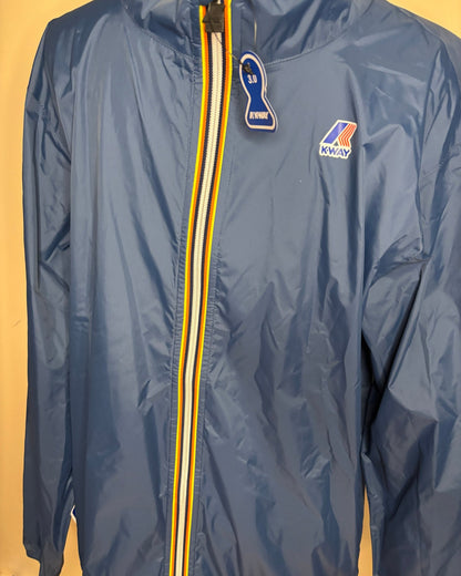 Blue K - Way Claude 3.0 Windbreaker Packable Jacket