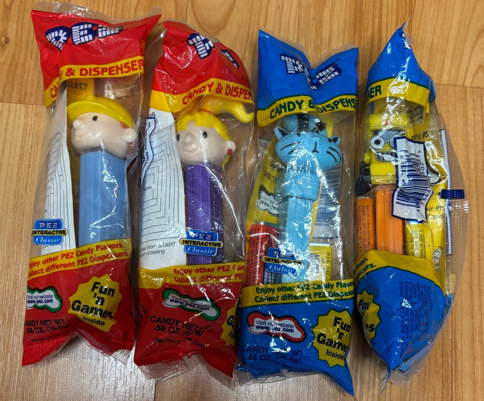 Bob the Builder Pez Dispensers