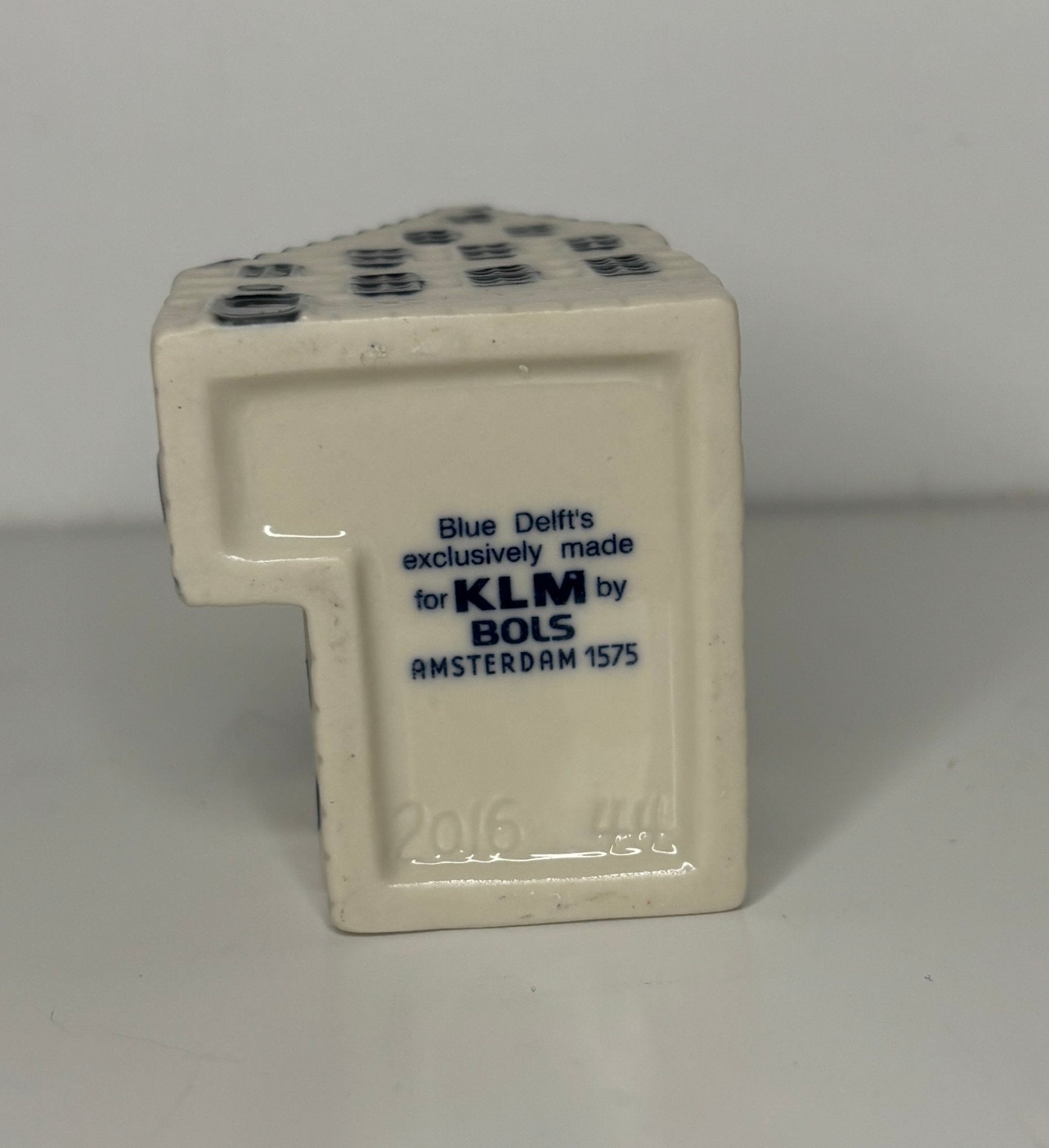 KLM Blue Delft House Number 44 Sealed