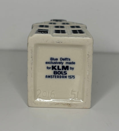 KLM Blue Delft House Number 51 Sealed