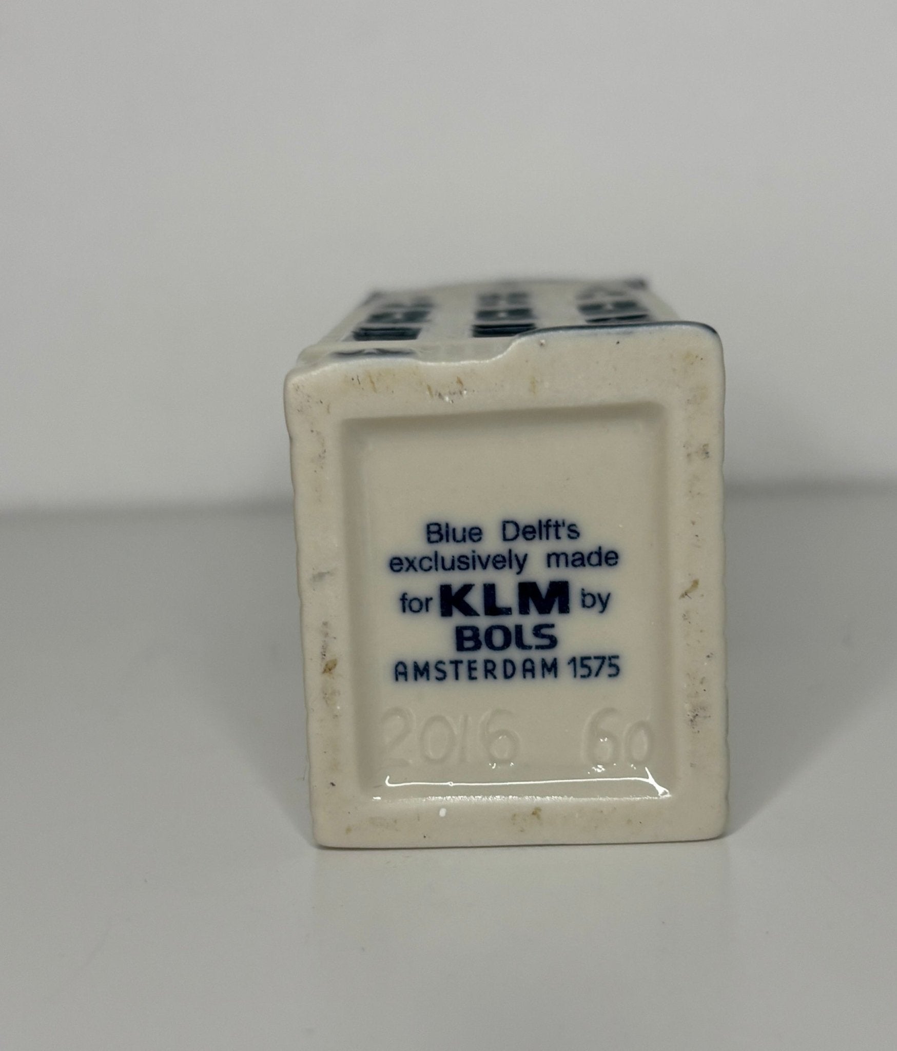 Bols KLM Blue Delft House Number 60 Sealed