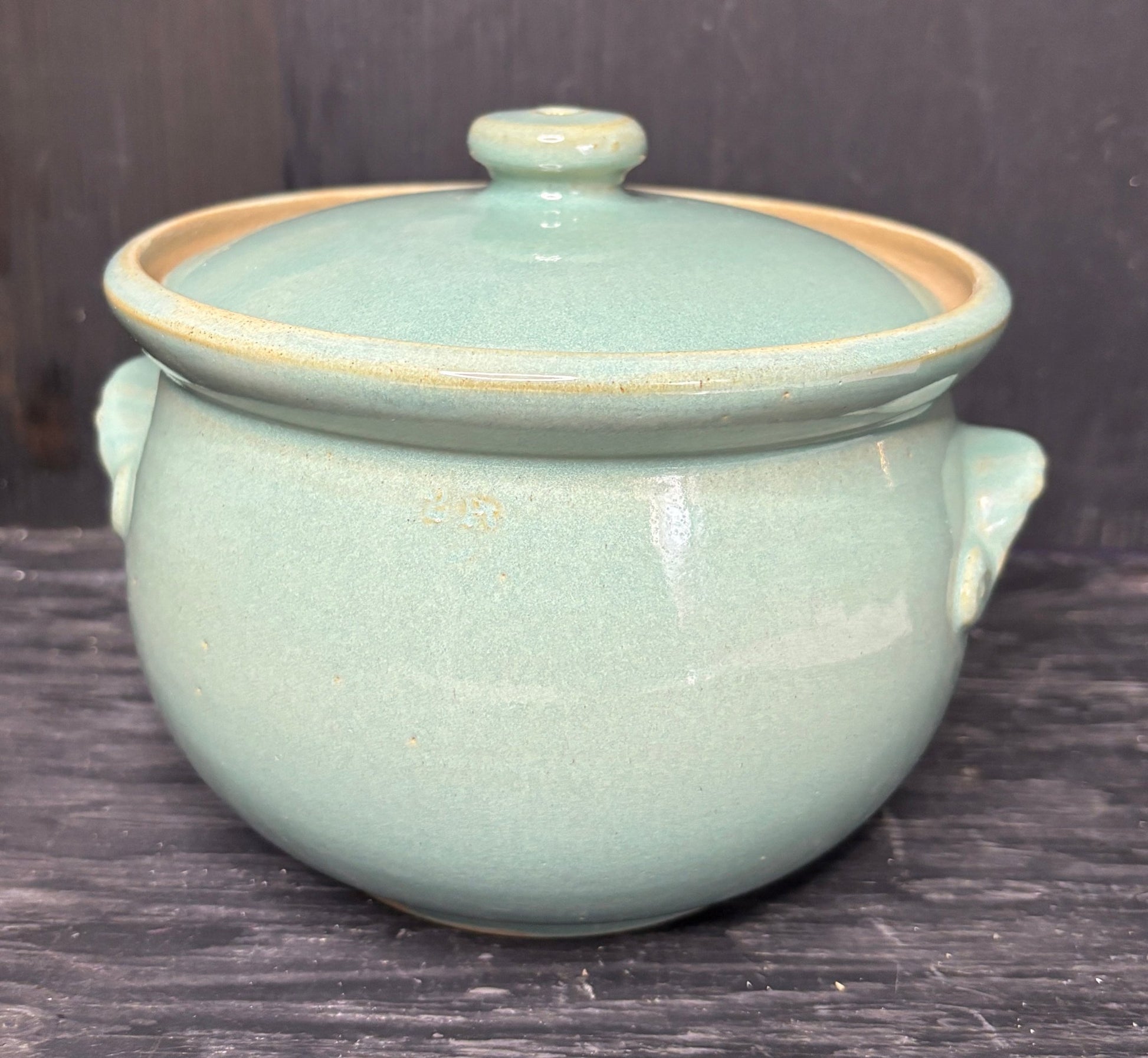 Bourne Denby Green Lidded Pot