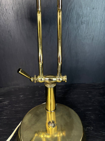 Brass Multi Adjustable Banker Table Lamp