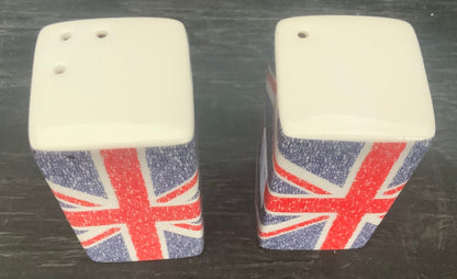 British Flag Salt and Pepper Shakers