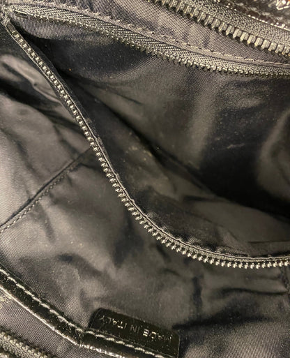 Burberry Beat Check Foley Handbag 