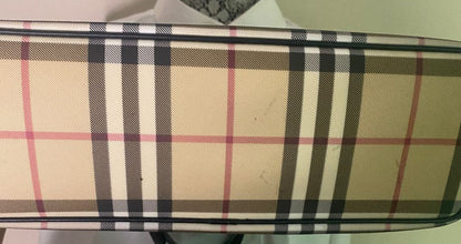 Burberry Check Handbag Tote Bag