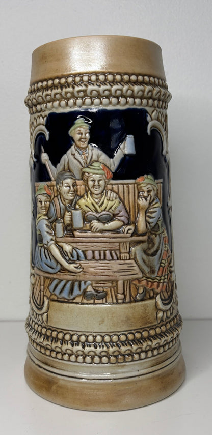 Ceramarte Dining Scene Beer Stein