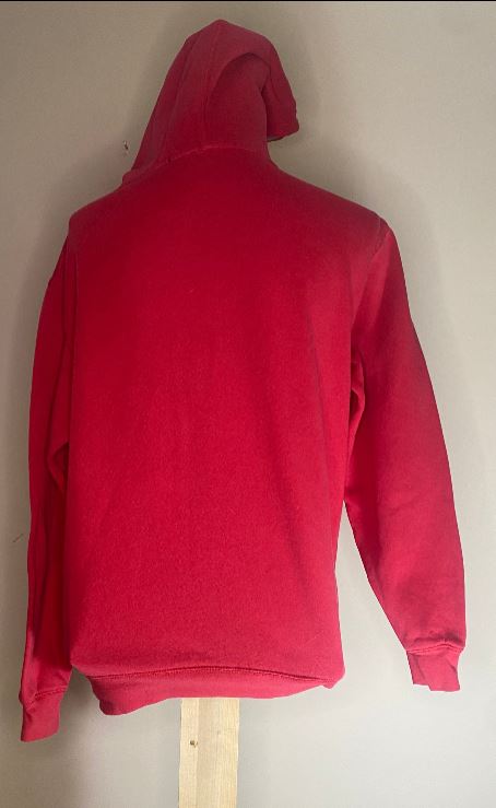 Champion University of Wisconsin Badgers Red Hoodie Sweatshirt Medium