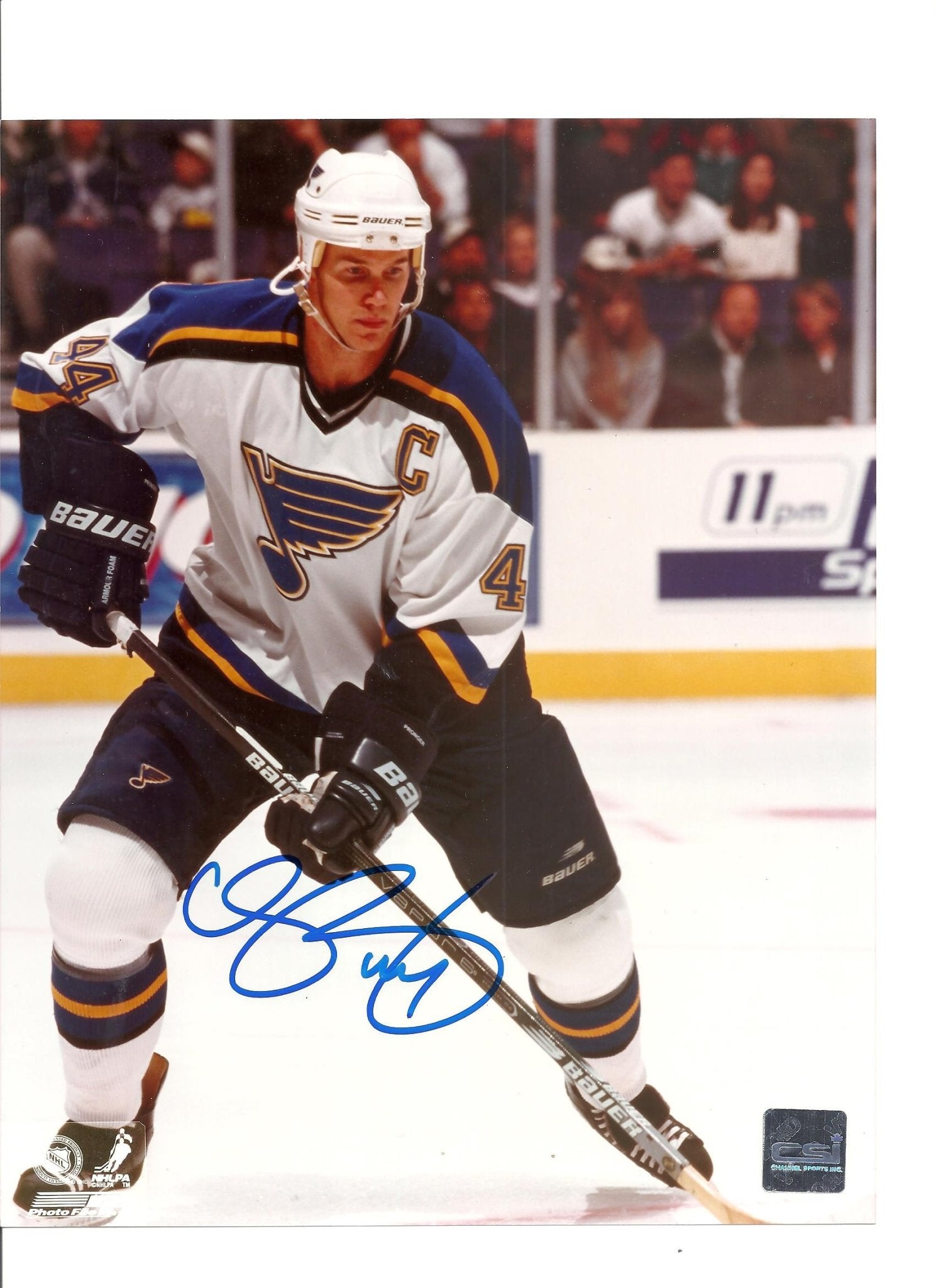 Chris Pronger St. Louis Blues Signed 8x10 Photograph - HLJ at HomeChris Pronger St. Louis Blues Signed 8x10 PhotographSigned PhotographHLJ at Home