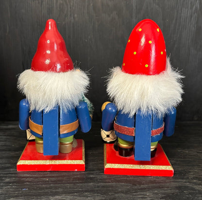 Christmas Gnome Vintage Nutcracker Figurines