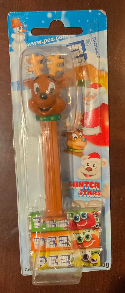 Christmas Winter Stars Pez Dispensers New on Cards