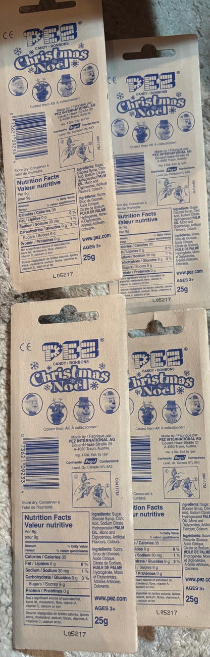 Christmas Winter Stars Pez Dispensers