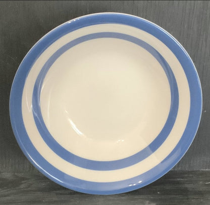 Cloverleaf Blue Stripe Soup Bowl
