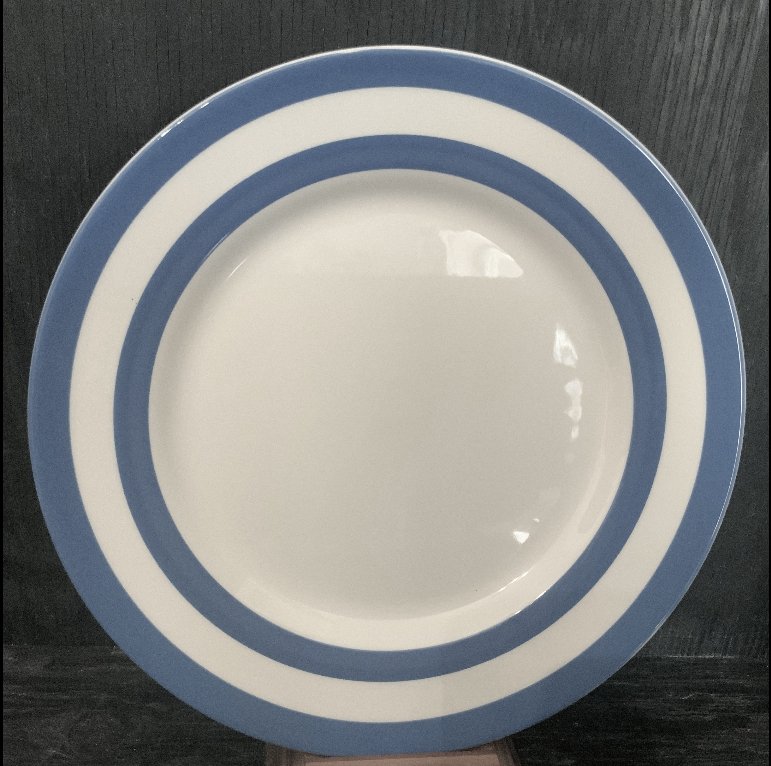 Cloverleaf Vintage Blue Striped Side Salad Plate - HLJ at HomeCloverleaf Vintage Blue Striped Side Salad PlateSide PlateCloverleaf