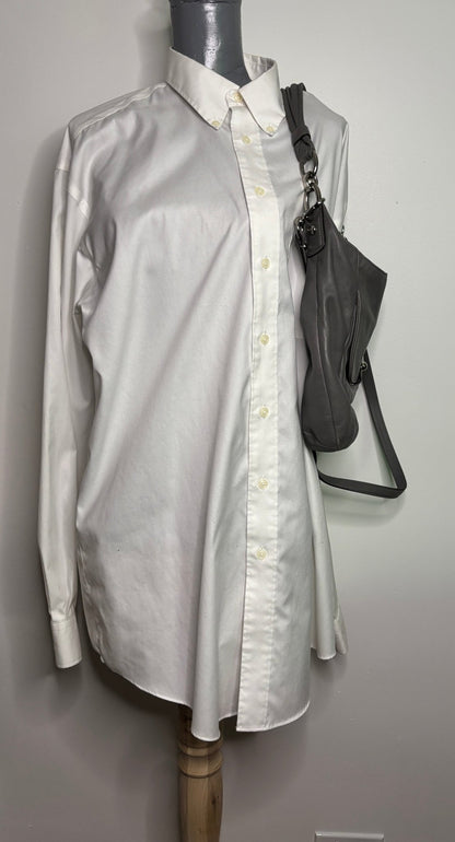 Coach Kristin Pewter Gray Leather Hobo Shoulder Bag Purse K1126 - 16808