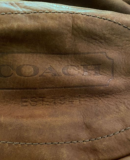 Coach Legacy Bleeker Brown Leather Bucket Shoulder Crossbody Bag F0793