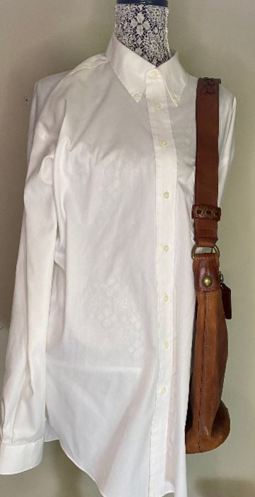 Coach Legacy Bleeker Brown Leather Bucket Shoulder Crossbody Bag F0793