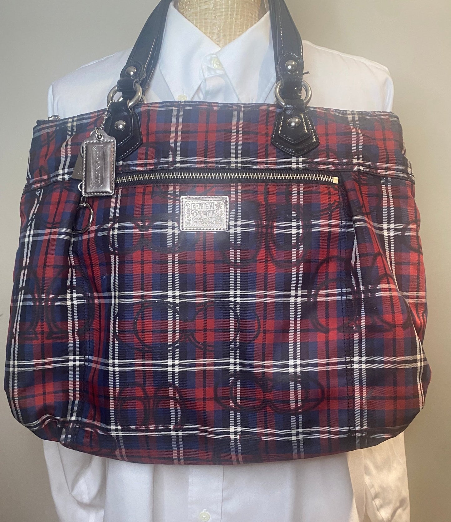 Coach Poppy Tartan Plaid Handbag Purse - HLJ at HomeCoach Poppy Tartan Plaid Handbag PurseHandbagCoach