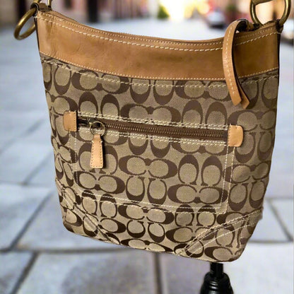 Coach Signature Crossbody Jacquard Purse L0618-10403