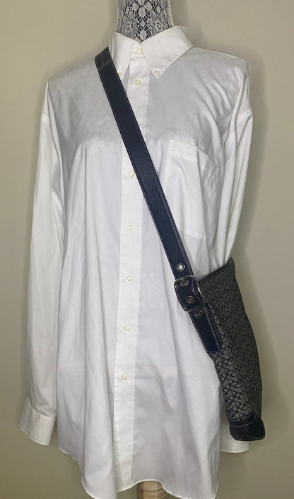 Coach Signature Jacquard Crossbody Purse