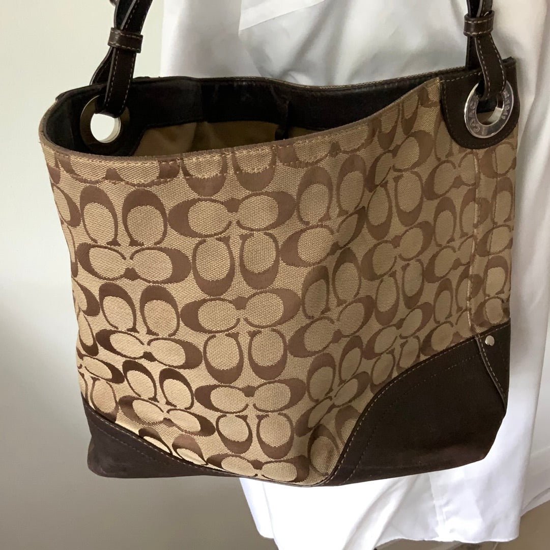 Coach Signature Jacquard Tote Bag Purse F0885 - F13011 - HLJ at HomeCoach Signature Jacquard Tote Bag Purse F0885 - F13011Shoulder PurseCoach