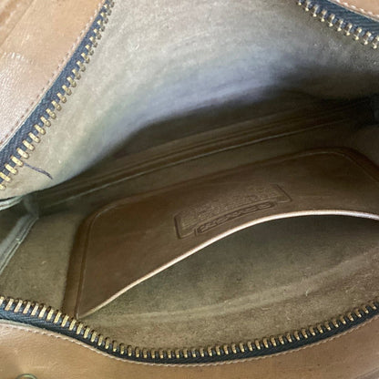 Coach Slim Brown Leather Purse Shoulder Bag