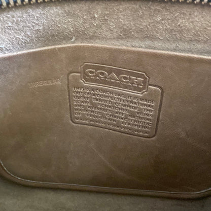 Coach Slim Brown Leather Purse Shoulder Bag