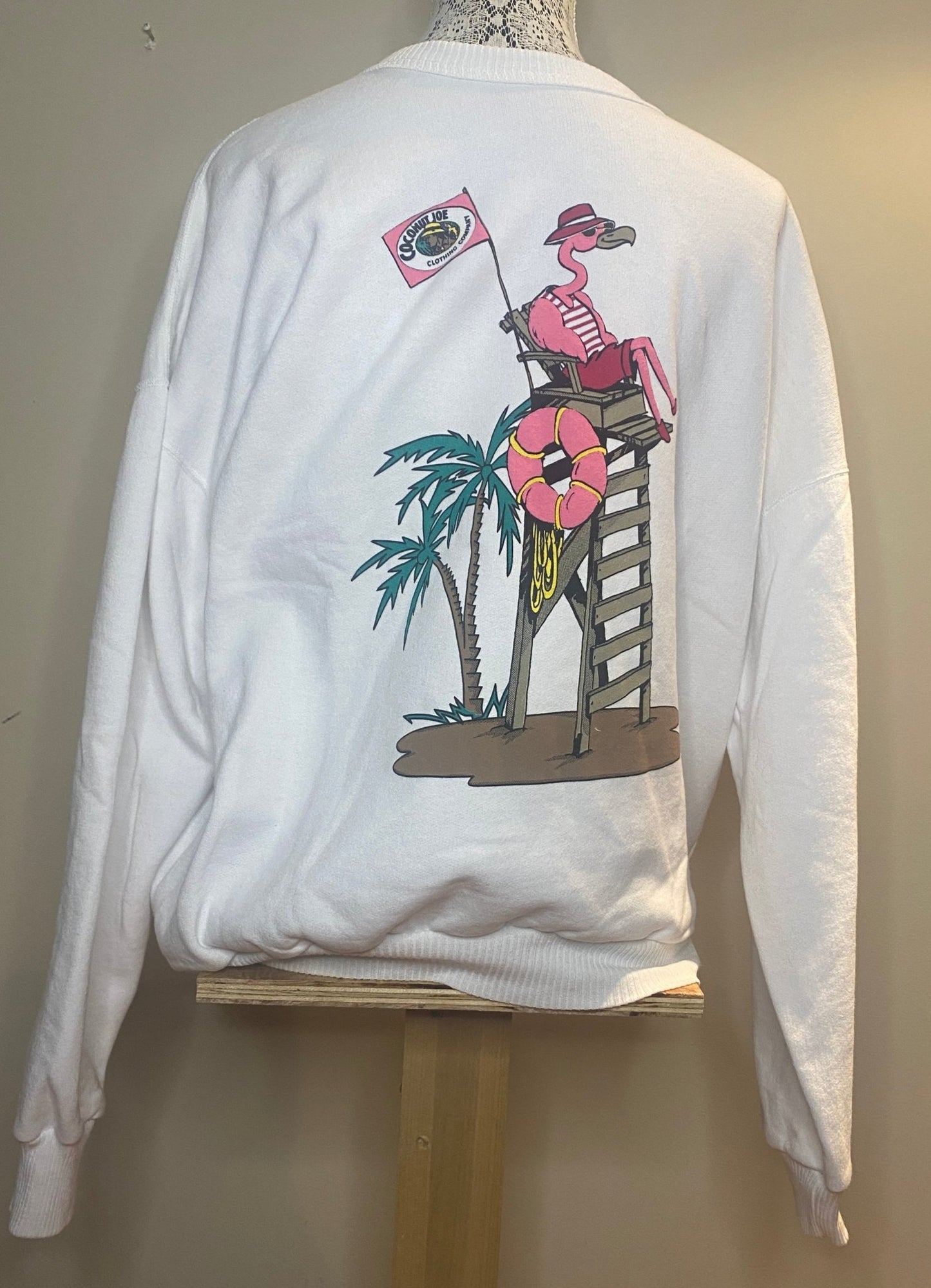 Coconut Joe Pink Flamingo Vintage Sweatshirt Adult Medium - HLJ at HomeCoconut Joe Pink Flamingo Vintage Sweatshirt Adult MediumSweatshirtCoconut Joe