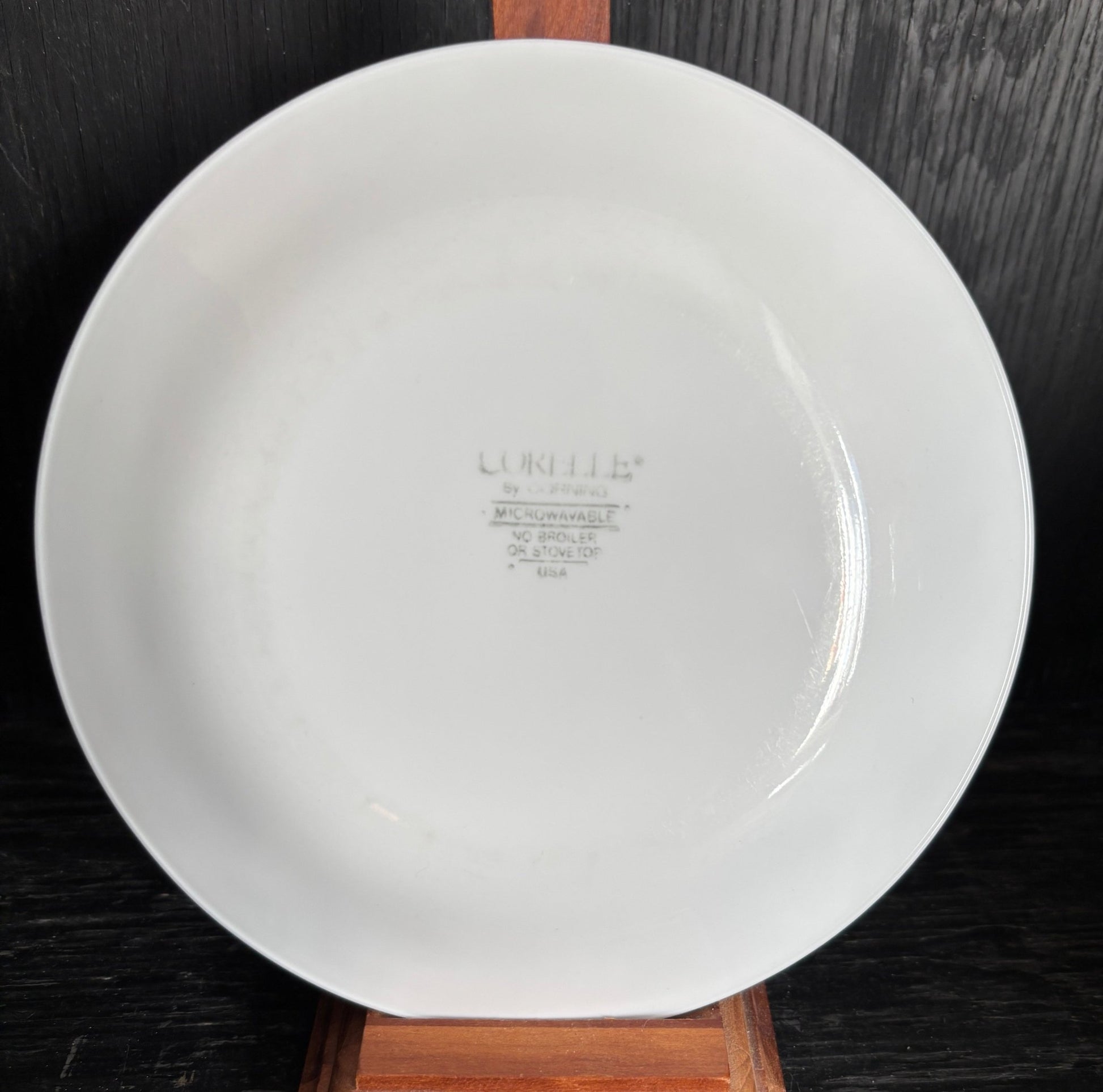 Corelle Black Orchid Bread Plate