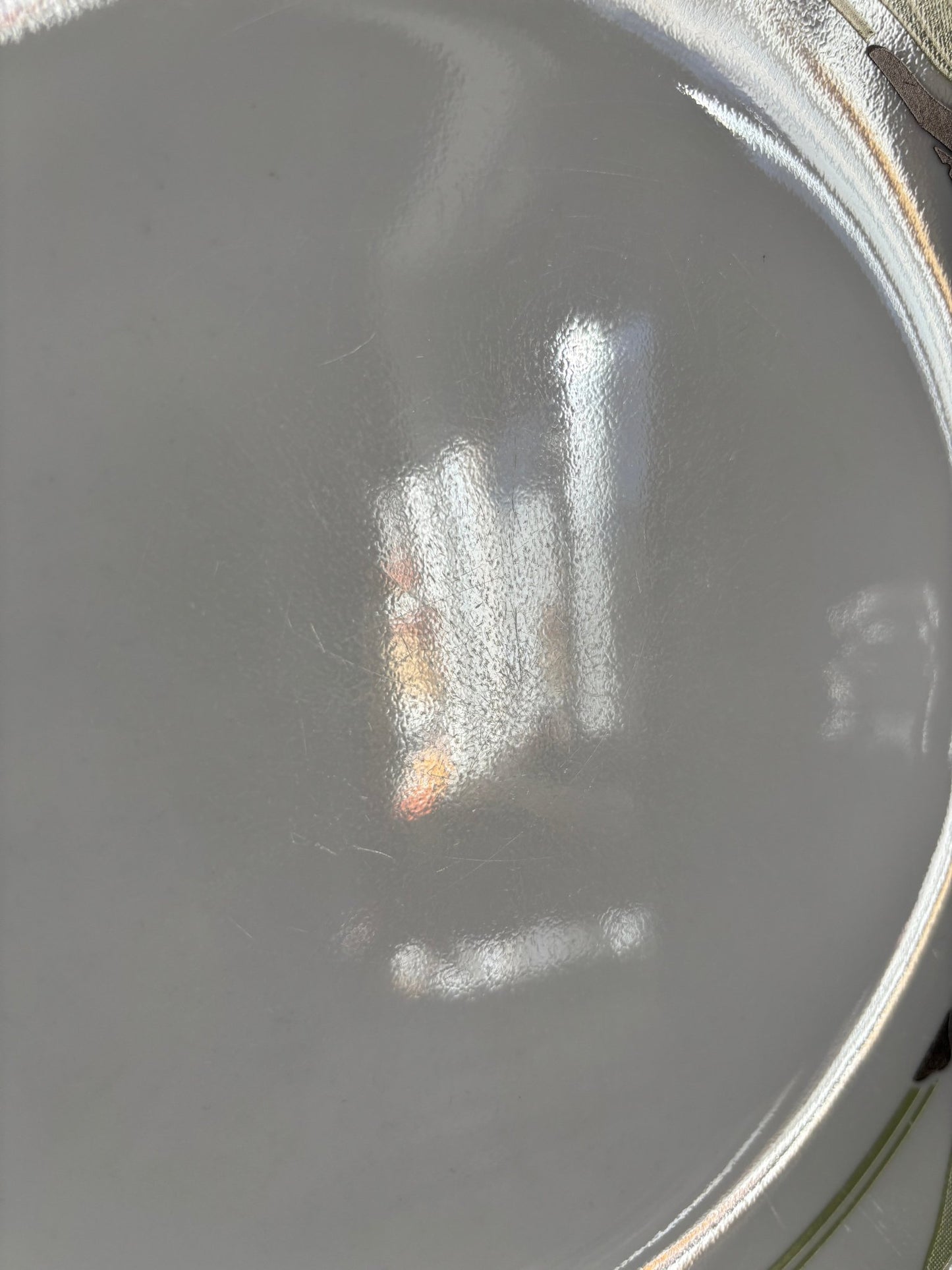 Corelle Black Orchid Plate