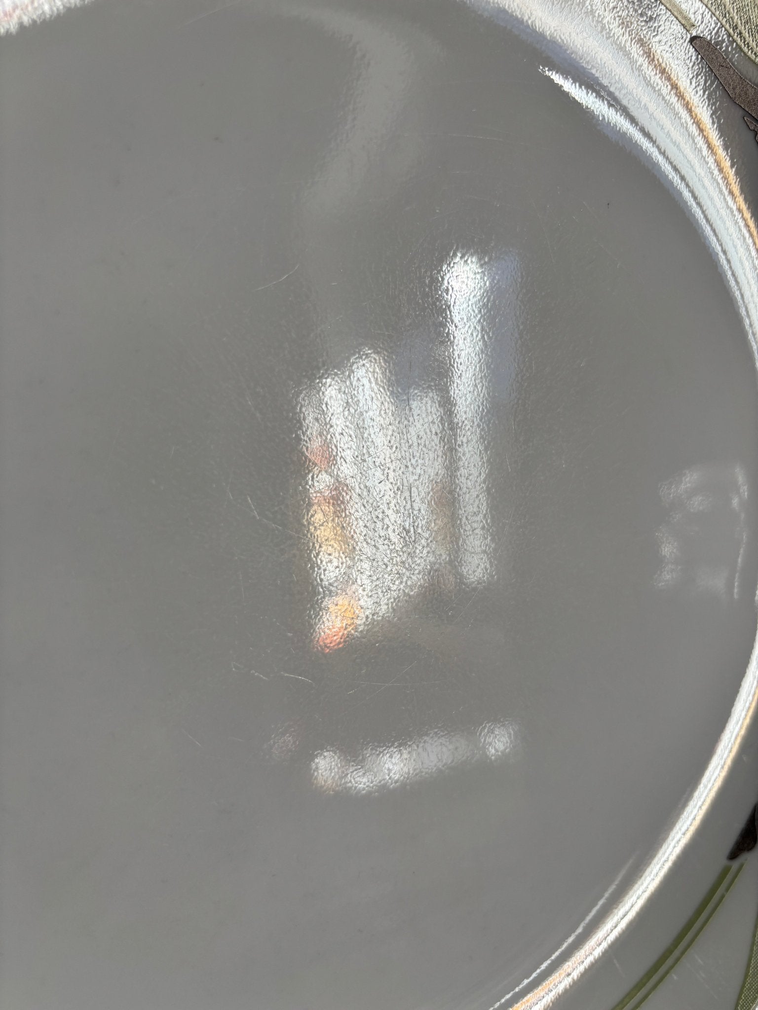 Corelle Black Orchid Plate