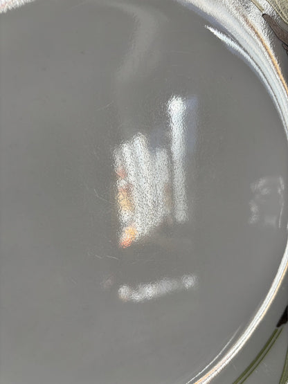 Corelle Black Orchid Plate
