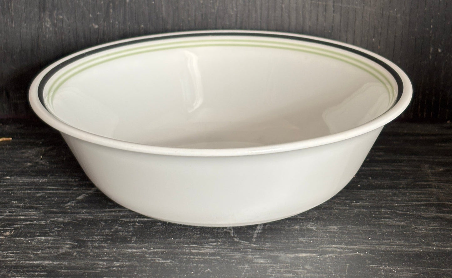 Corelle Black Orchid Soup Bowl