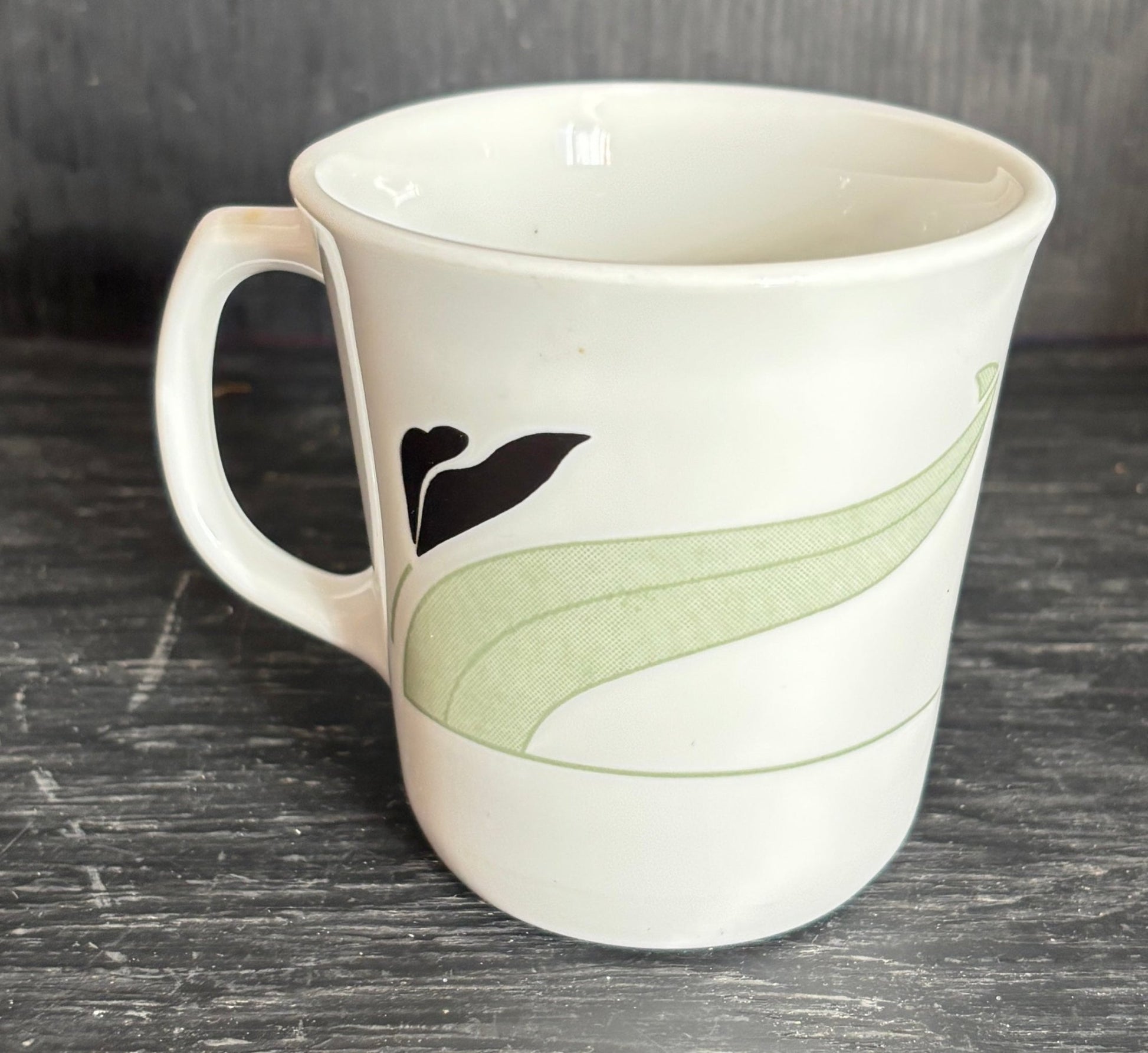 Corelle Black Orchid Teacup
