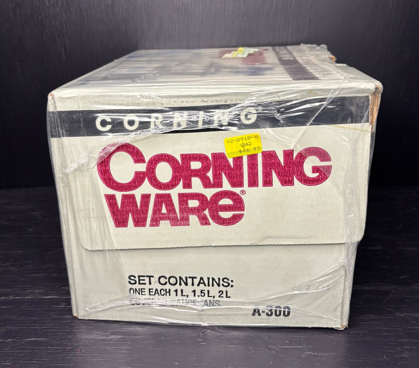 Corning Ware Blue Cornflower Saucepan Set A-300