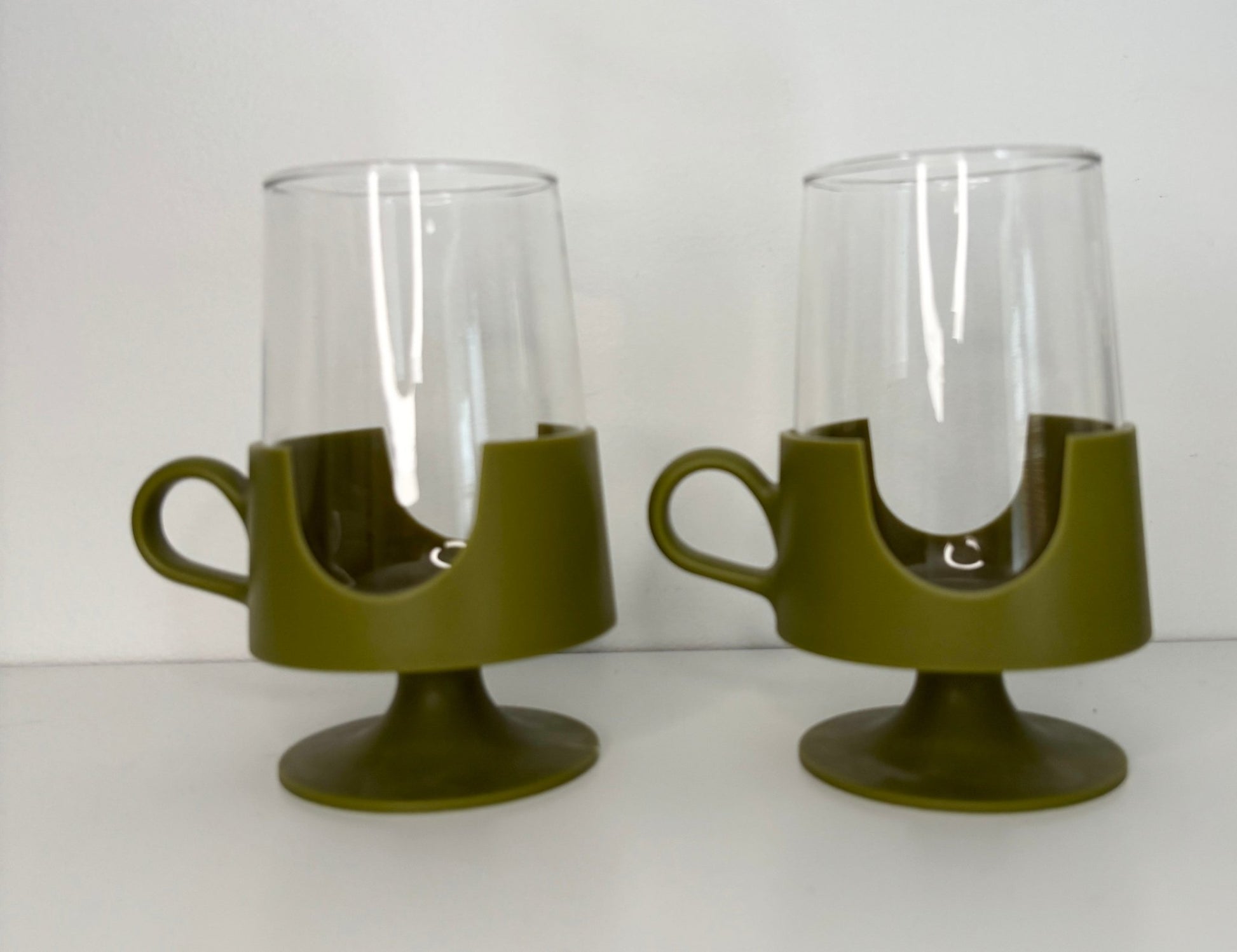 Corning Ware Glas - Snap Avocado Green Drink Glasses set