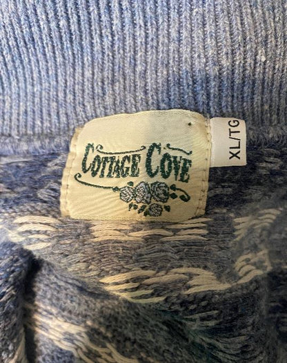 Cottage Cove Winter Full Zip Women’s Cardigan XL