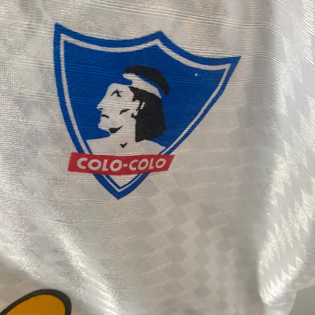 Cristal Colo Colo Chile Chicarra Soccer Jersey XL - HLJ at HomeCristal Colo Colo Chile Chicarra Soccer Jersey XLSoccer JerseyChicarra