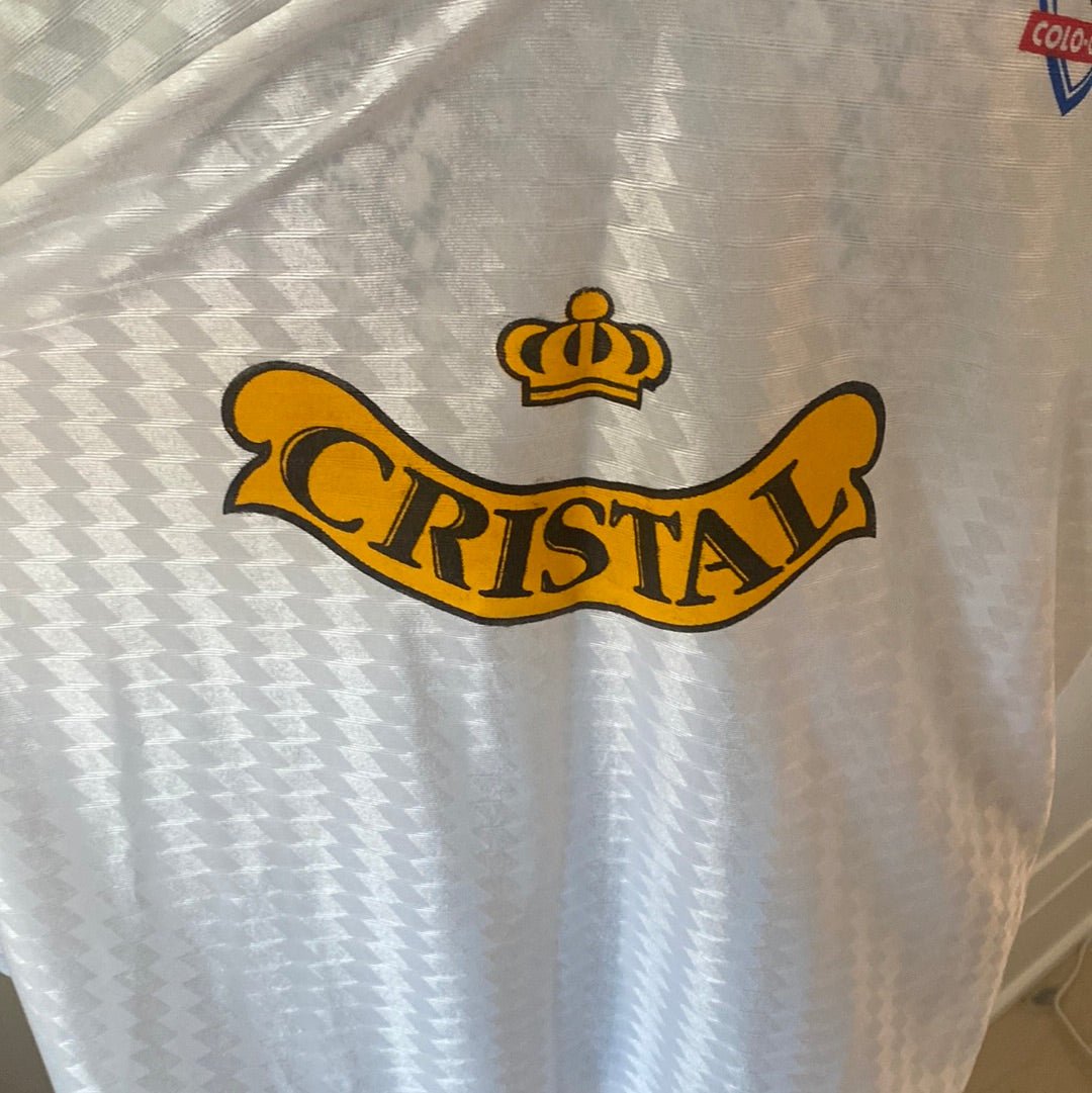 Cristal Colo Colo Chile Chicarra Soccer Jersey XL - HLJ at HomeCristal Colo Colo Chile Chicarra Soccer Jersey XLSoccer JerseyChicarra