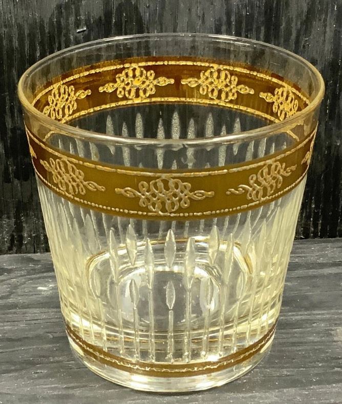 Culver Regency 22K Gold Old Fashioned Lowball Glasses - HLJ at HomeCulver Regency 22K Gold Old Fashioned Lowball GlassesOld FashionedCulver