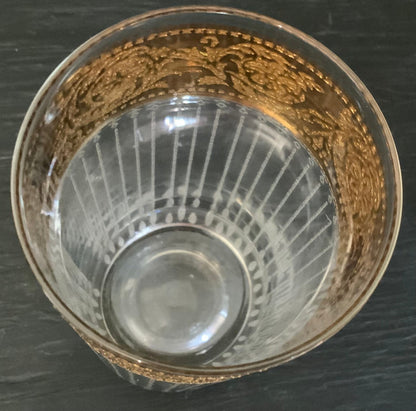 Culver Tyrol Gold Highball Glass