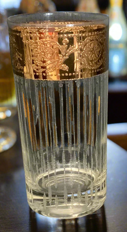 Culver Tyrol Gold Highball Glass
