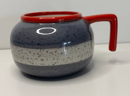 Curling Rock Shaped Coffee Mug