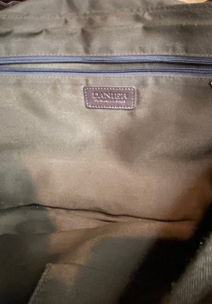 Danier Leather Brown Leather Messenger Bag