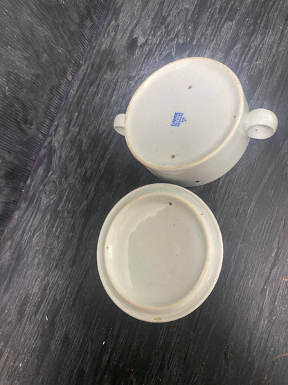 Dansk Blue Mist Sugar Bowl