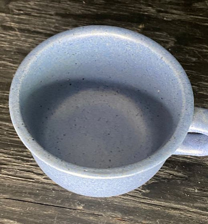 a blue Dansk Mesa Sky Blue Teacups